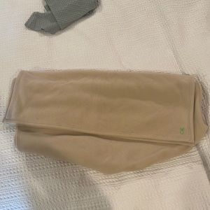 Dudley Stevens natural heather blanket scarf